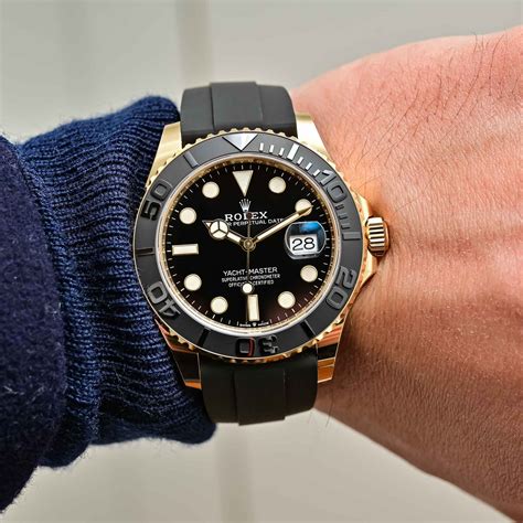 rolex yacht master 42 gold